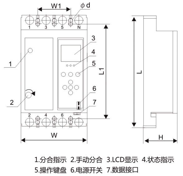CXM1LC重合闸保护断路器-上海人民电器开关厂集团