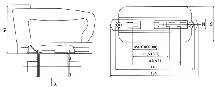 RT16(NT00) 有填料封闭管式刀形触头熔断器-上海人民电器开关厂集团